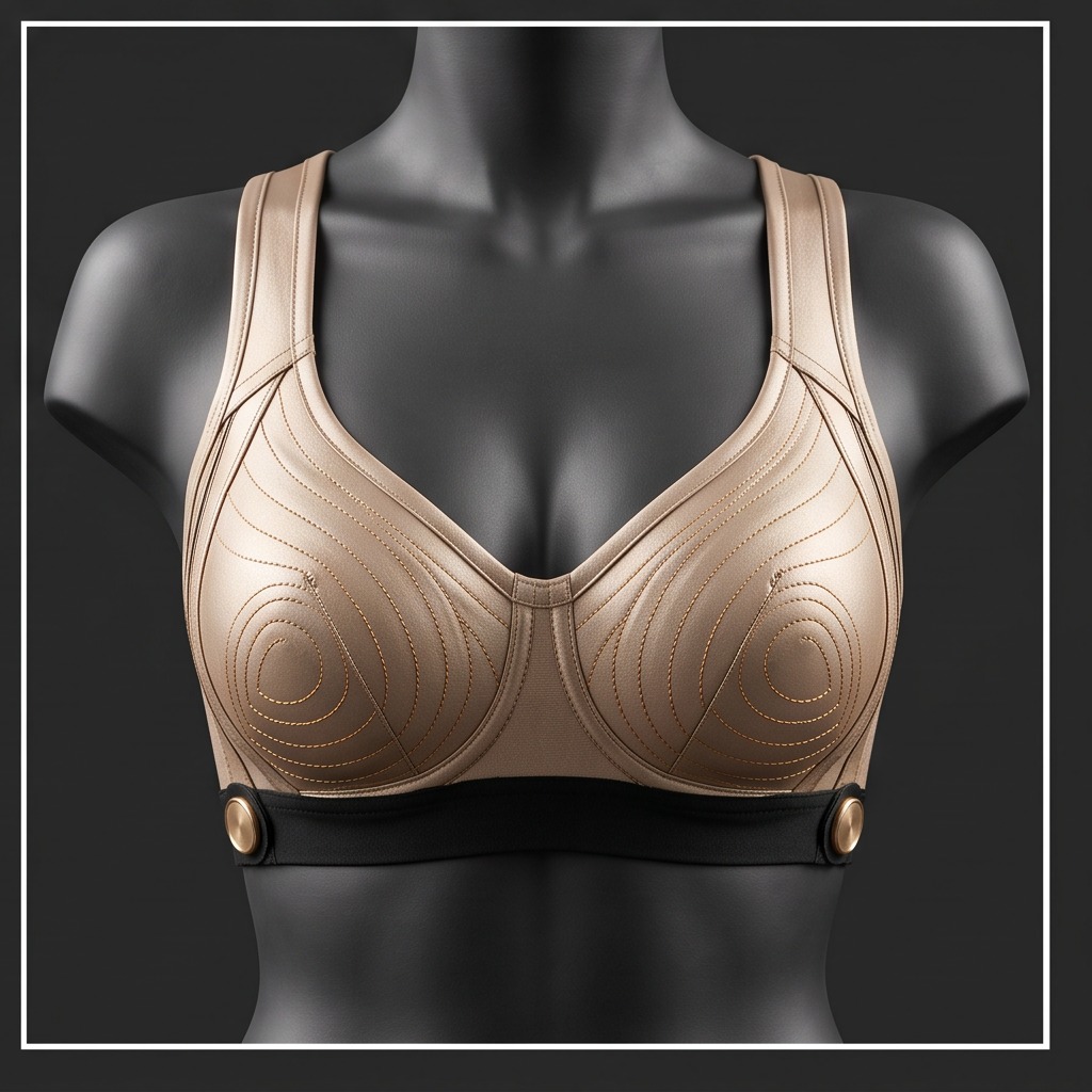 Diana Cuervo Performance Apparel Design — Iconic Cone sports bra design study